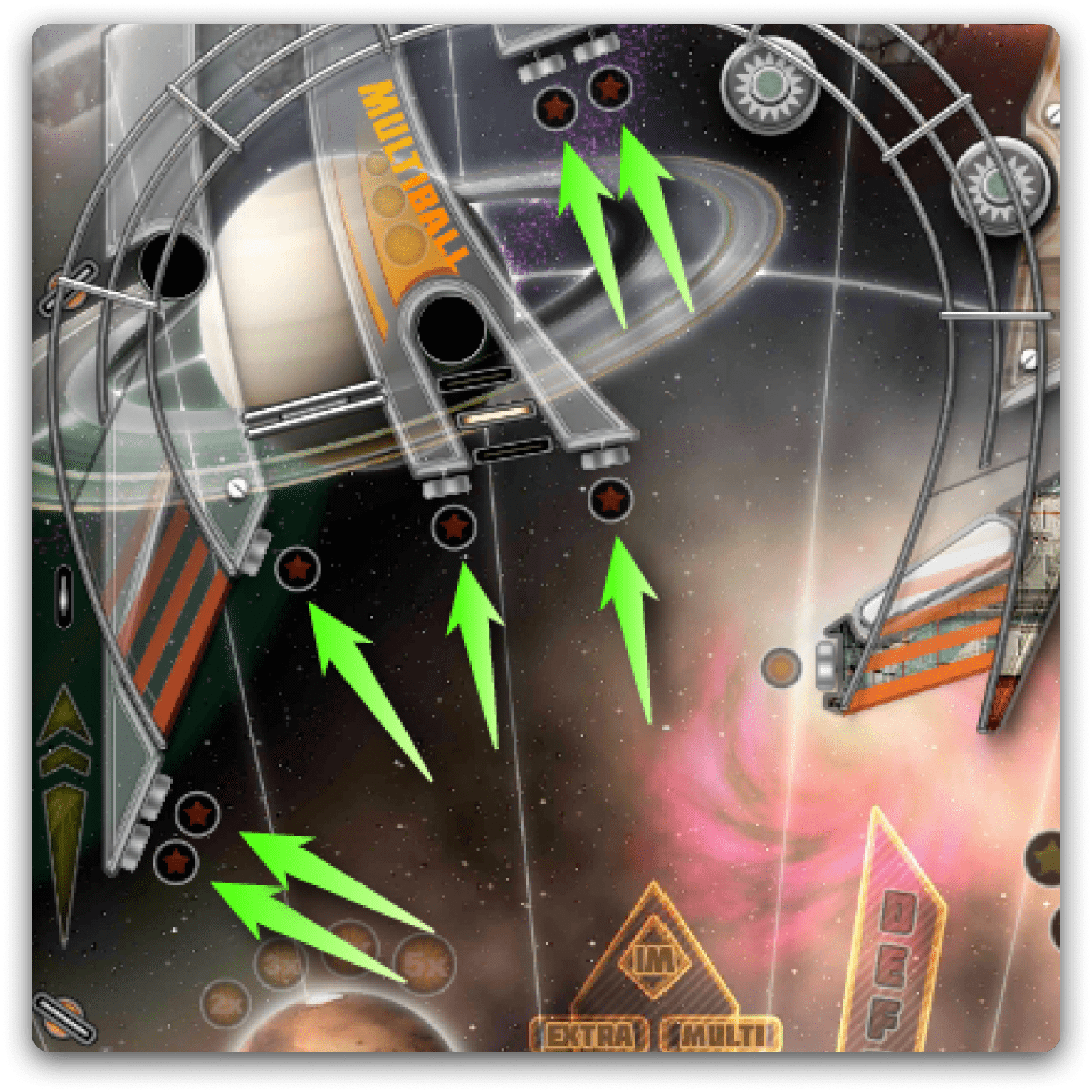 Space frontier Pinball Deluxe Reloaded